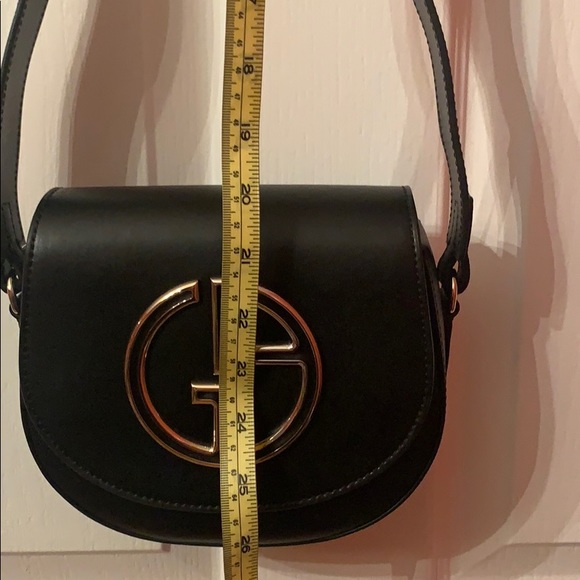 GIORGIO ARMAN leather cross-body bag NWT - Picture 9 of 11